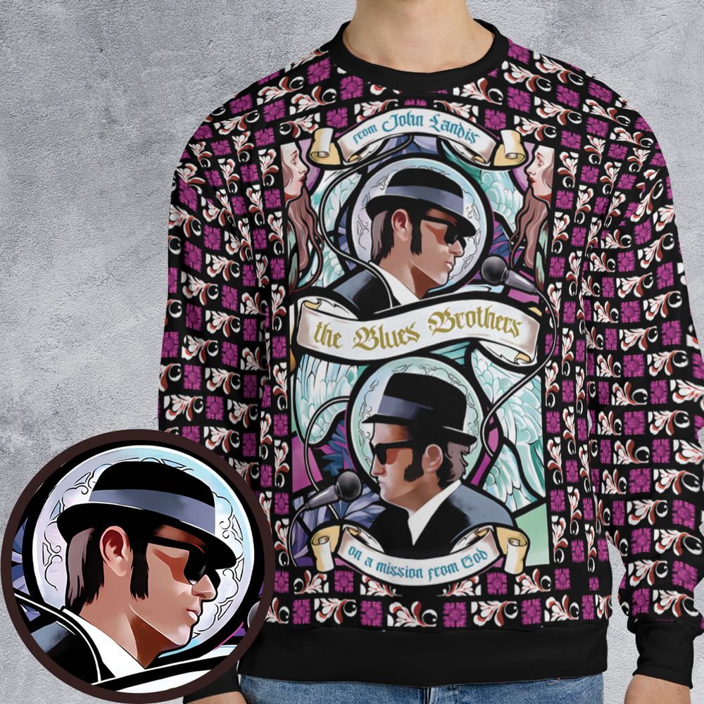 All-over Print Sweatshirt - JKK2AGPR -  - 1
