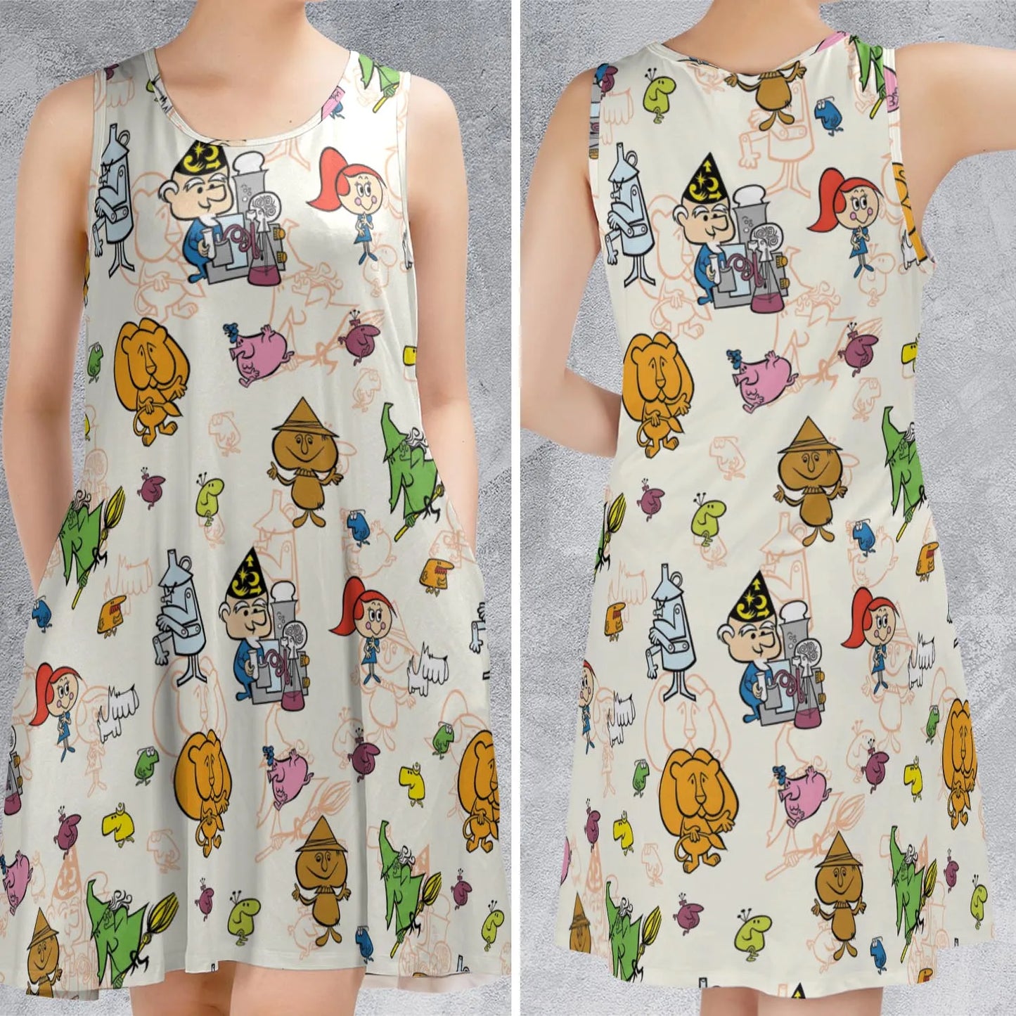 Sleeveless Dress - 7WMZJ1AL