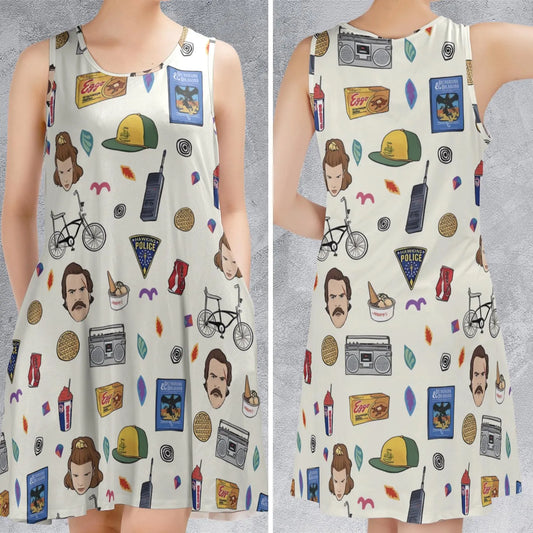 Sleeveless Dress - Q2UHNJ4Y