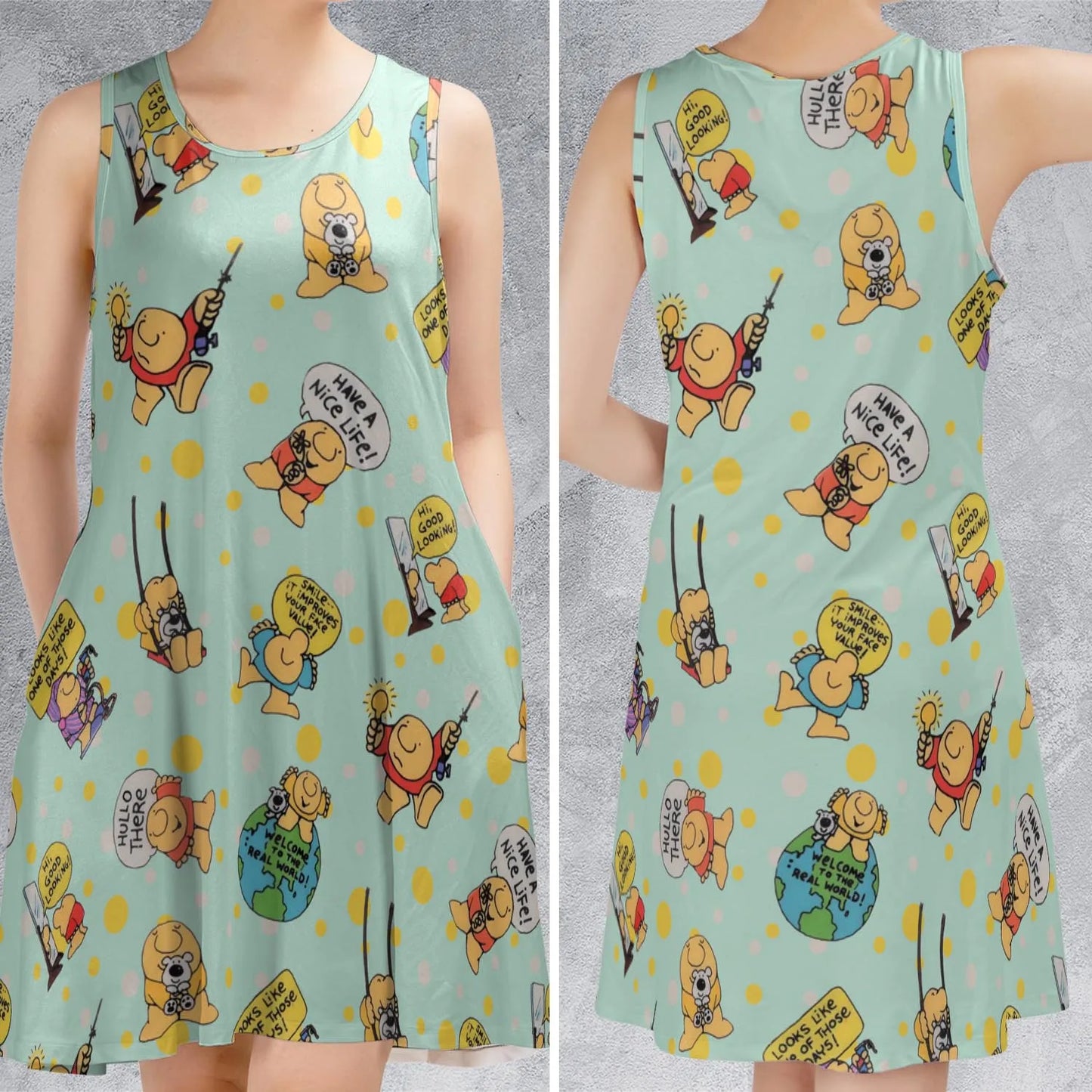 Sleeveless Dress - GX647EHR