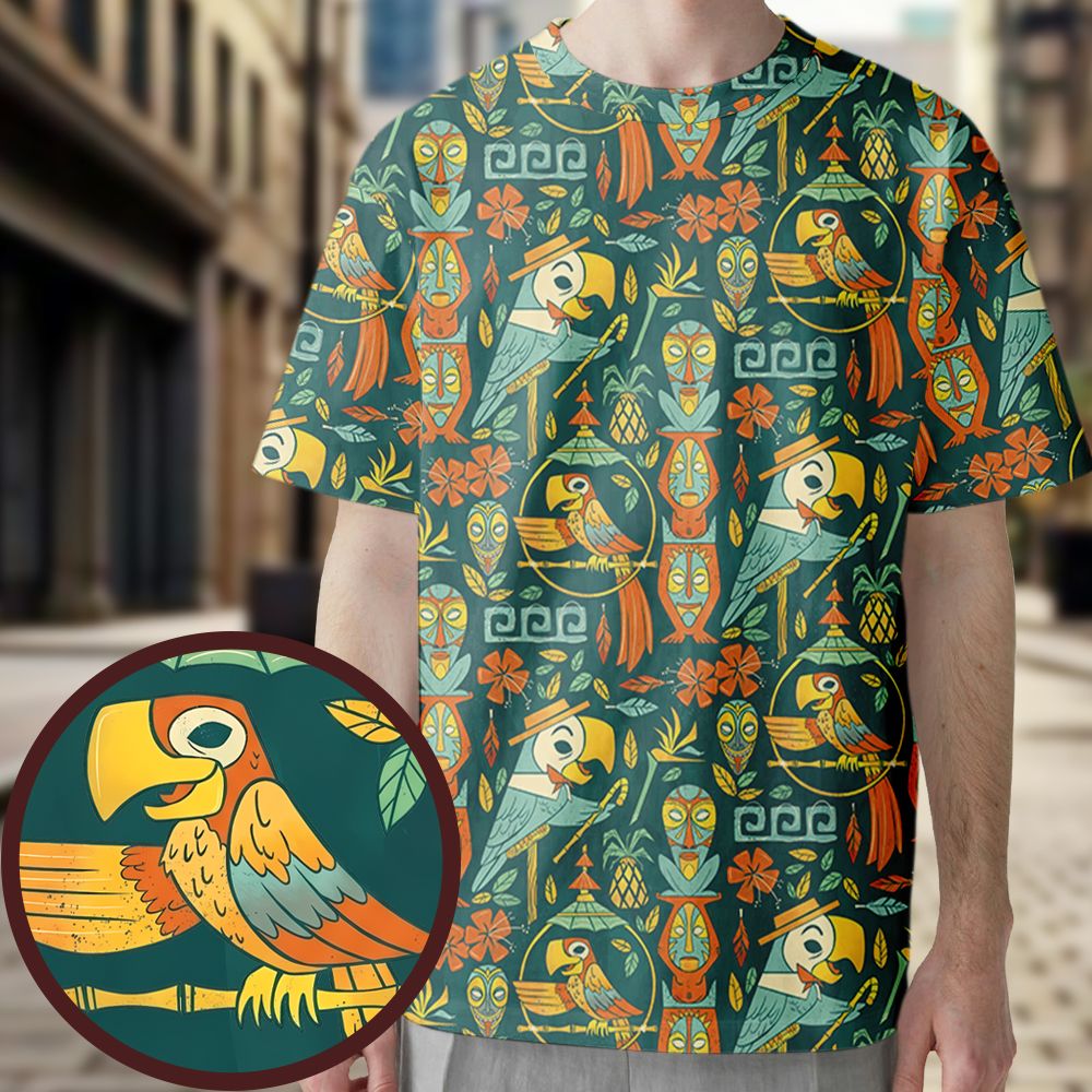 All-Over Print Unisex T-Shirt - HBZY13EW -  - 1