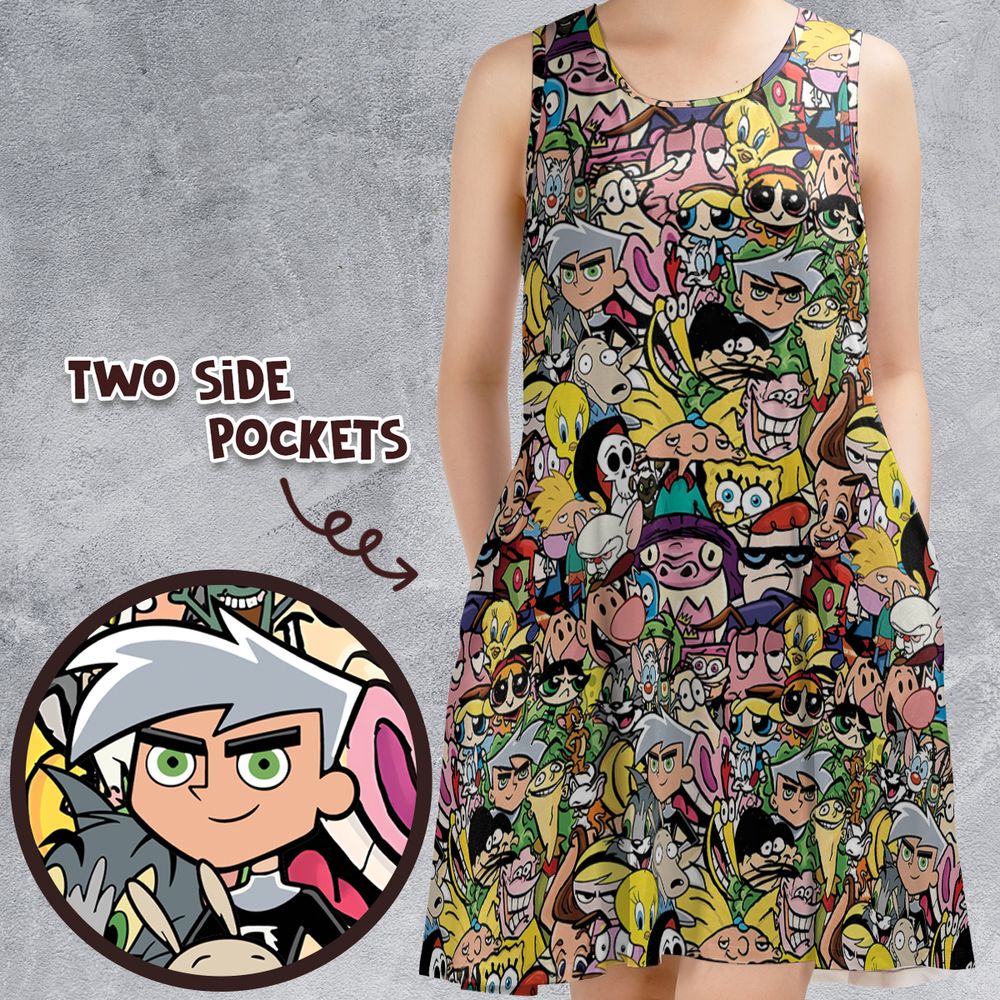 Sleeveless Dress - SCTK2K5Q -  - 1