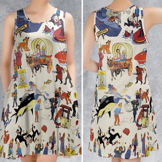 Sleeveless Dress - V8EAJ95Z