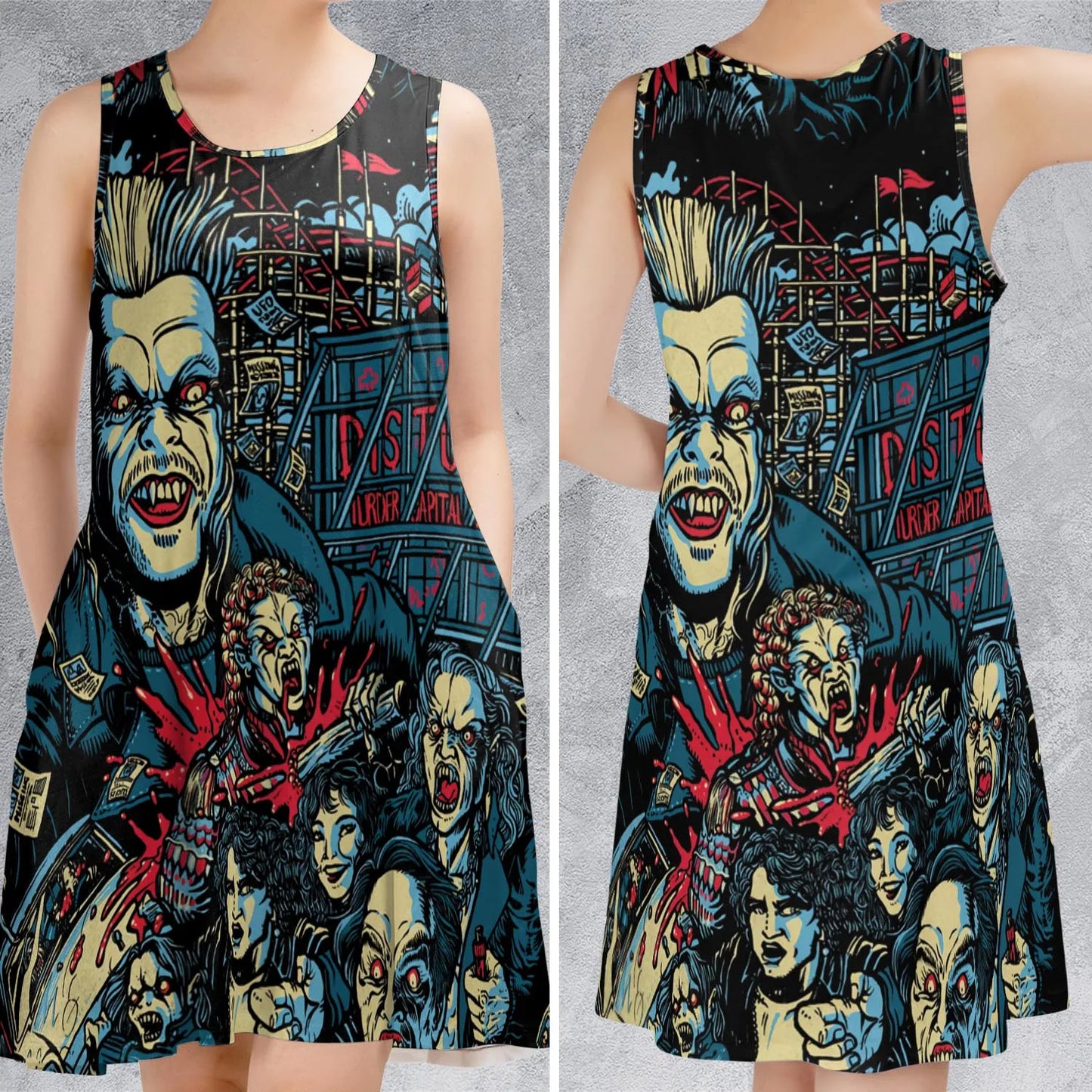 Sleeveless Dress - F94TTJFZ