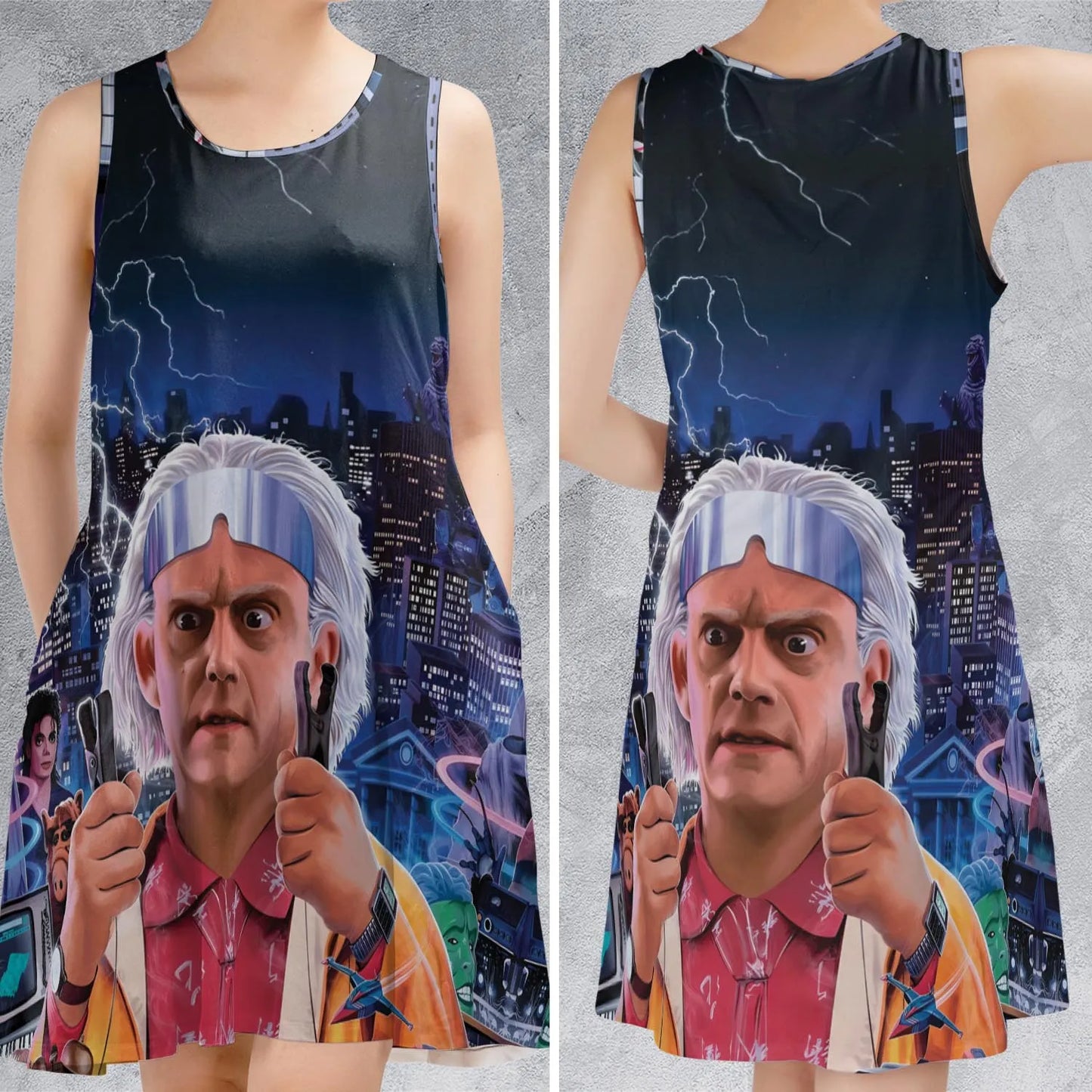 Sleeveless Dress - BAW1PJR5