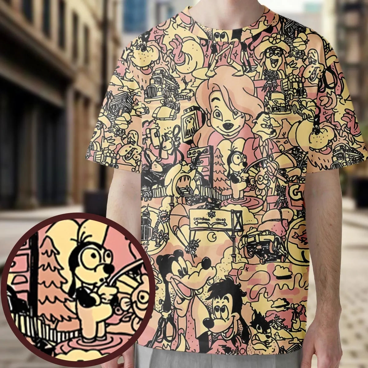 All-Over Print Unisex T-Shirt - K6XPF26L