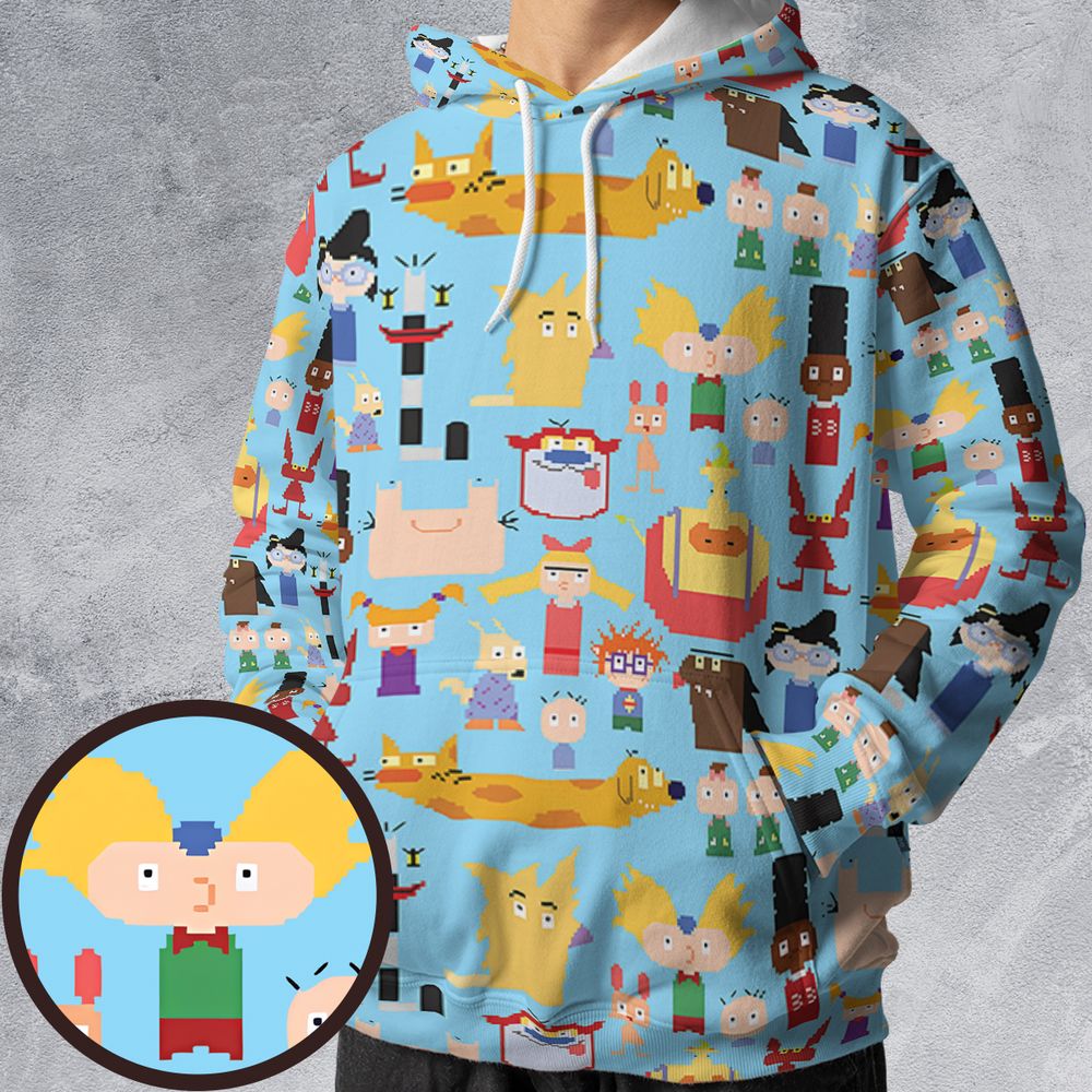 All-over Print Hoodie - DBXRQ5PA -  - 1