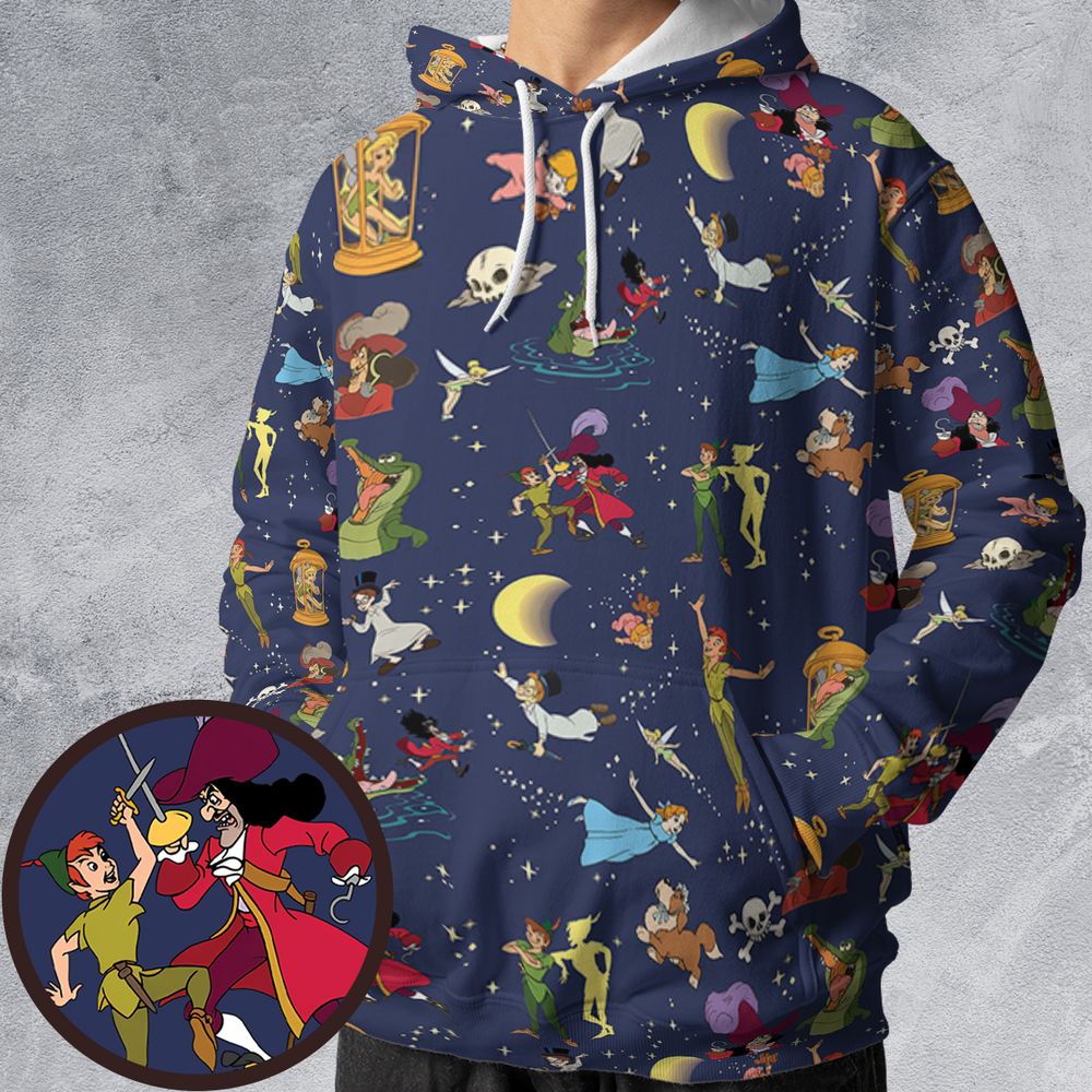 All-over Print Hoodie - 65LNFW2V -  - 1