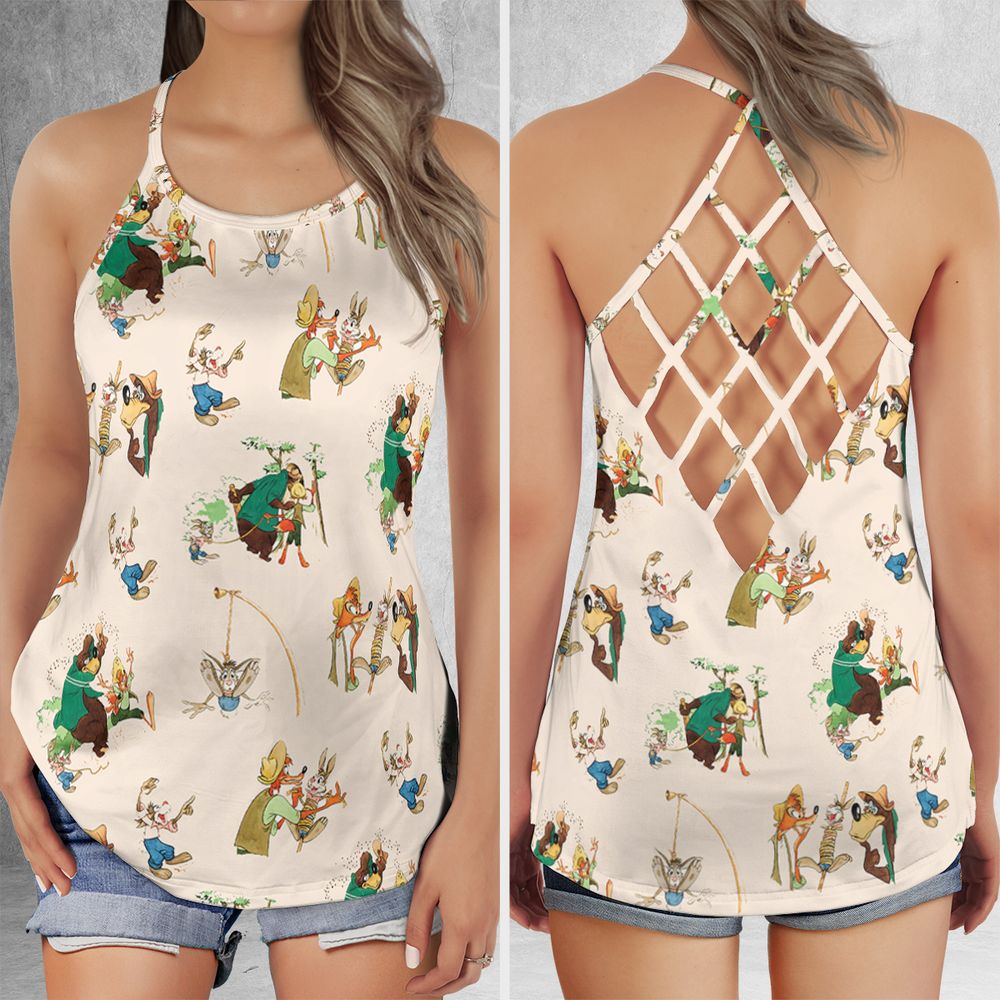 Criss Cross Tank Top - ZLQJ1KVD -  - 1