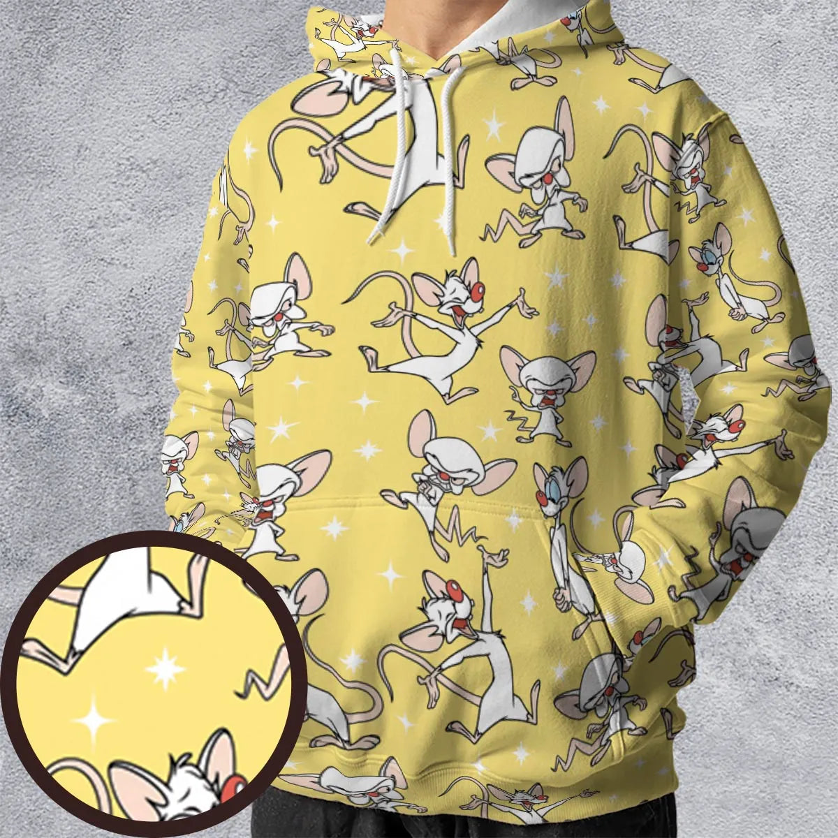 All-over Print Hoodie - 72V383XD