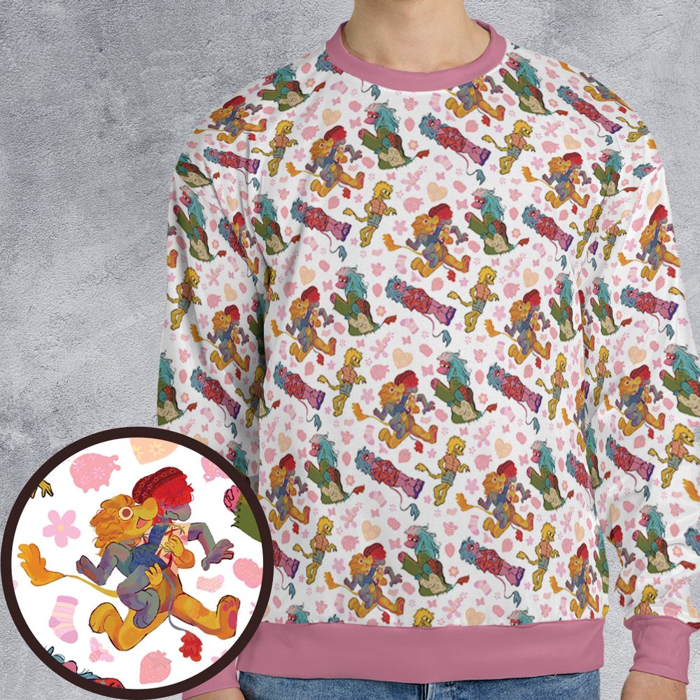 All-over Print Sweatshirt - T7WCV8LN -  - 1