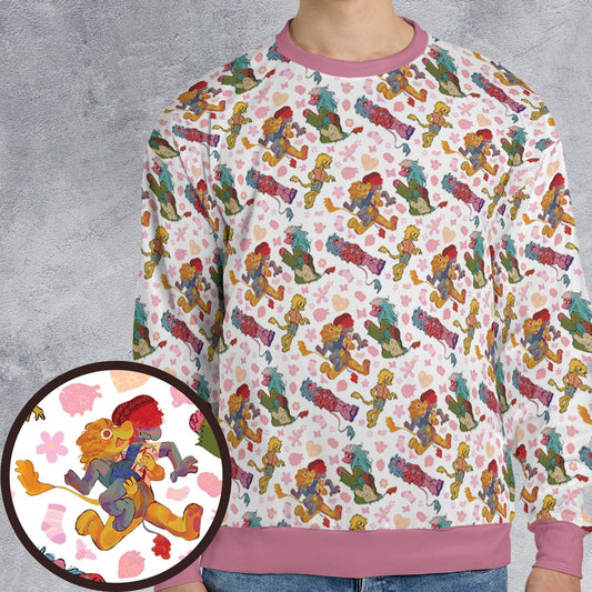All-over Print Sweatshirt - T7WCV8LN -  - 1