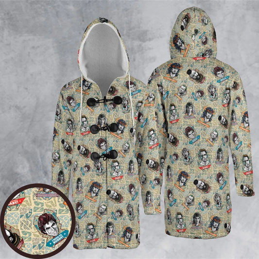 Hooded Cloak Coat - AK5M6SWH