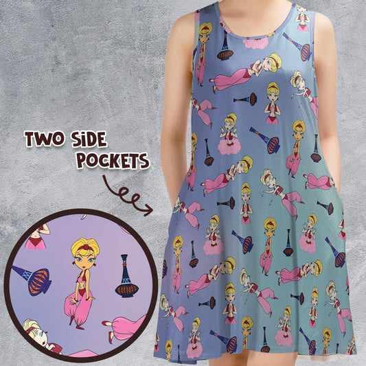 Sleeveless Dress - 1X9R61W8 -  - 1