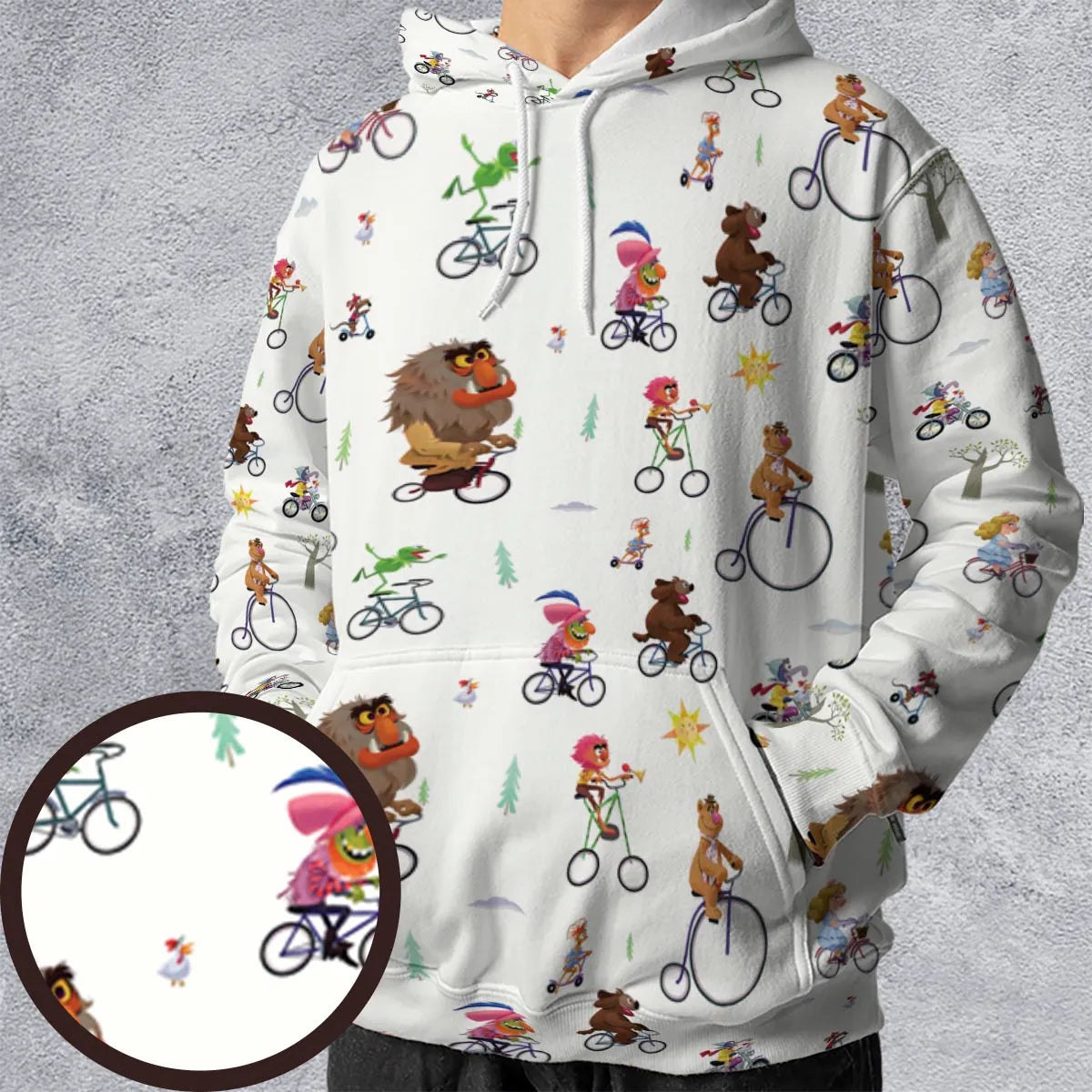 All-over Print Hoodie - UMNBXKYX