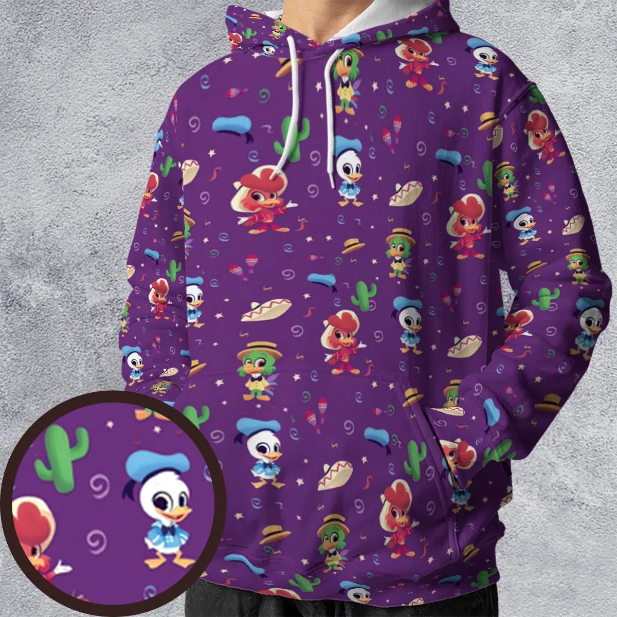 All-over Print Hoodie - C81YYNC3