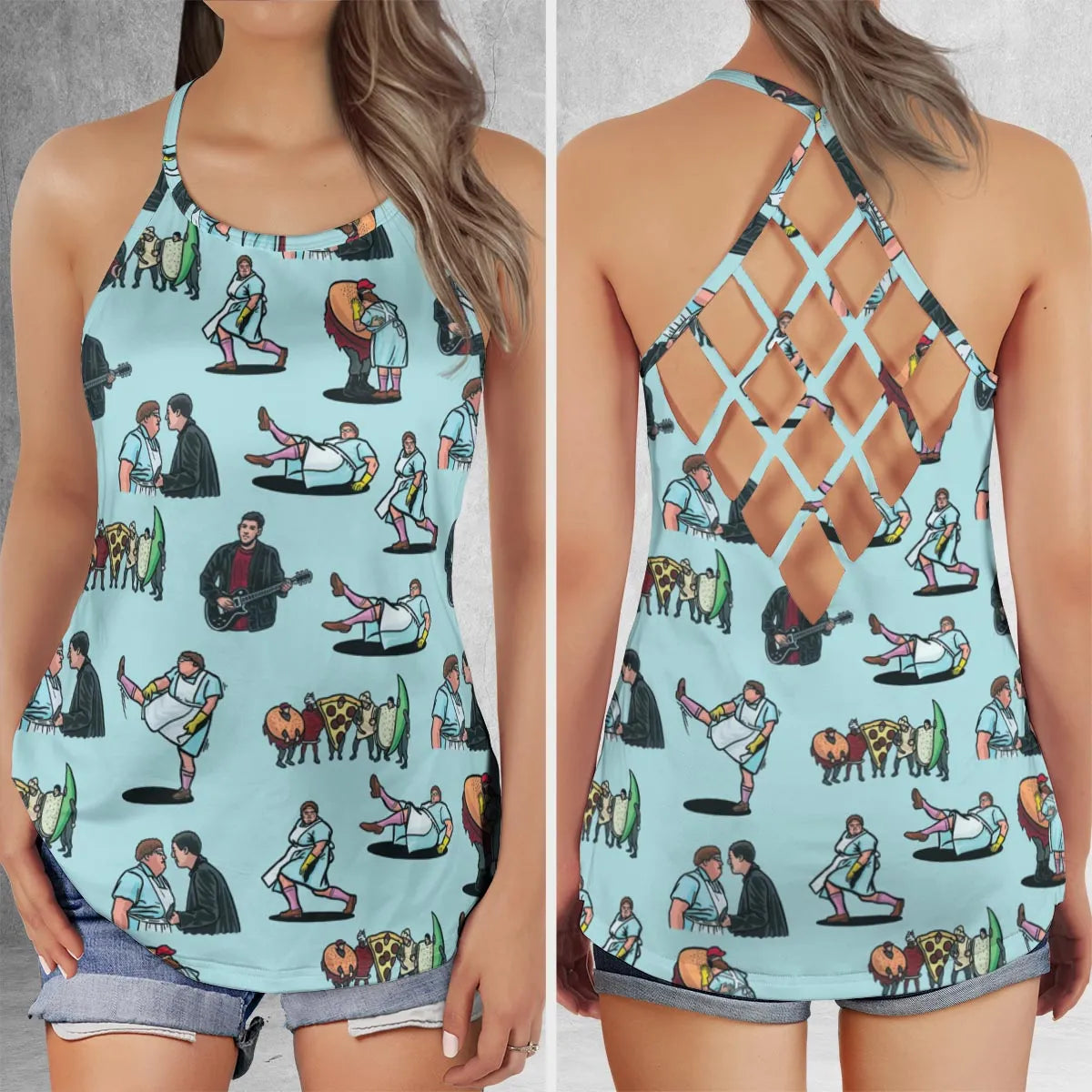 Criss Cross Tank Top - PDYWBGP2