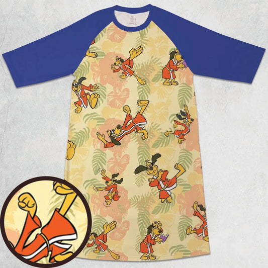 3/4 Sleeve Raglan Dress - FY6Y6YWR