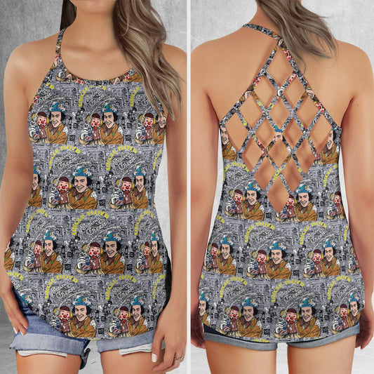 Criss Cross Tank Top - W9P6HCLH -  - 1