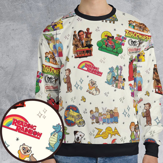 All-over Print Sweatshirt - MVAATUBA