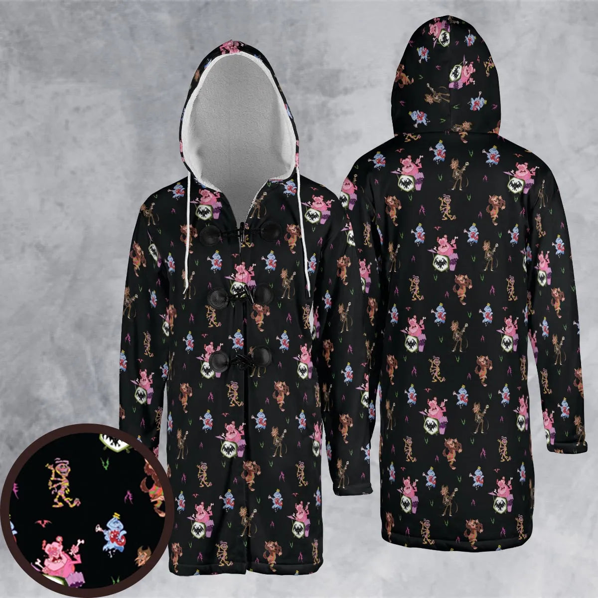 Hooded Cloak Coat - HHMREYN1