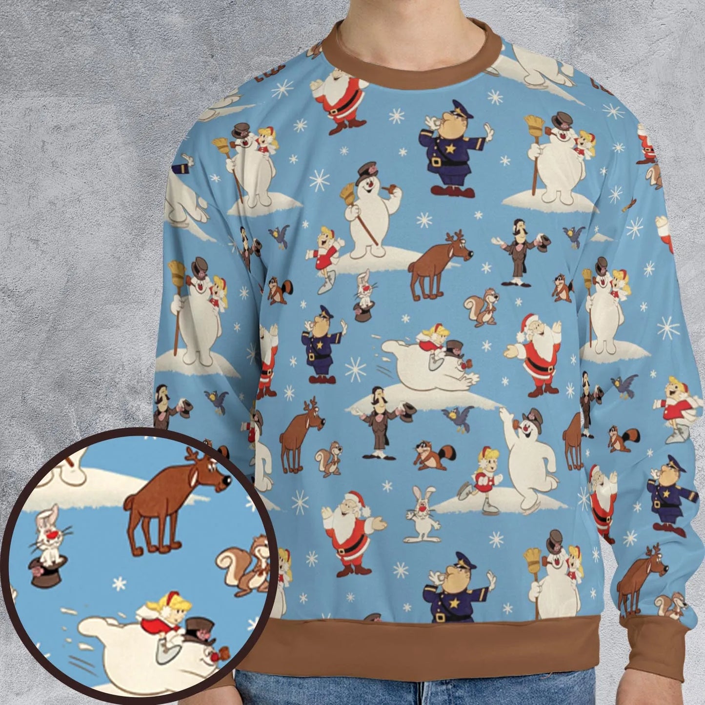 All-over Print Sweatshirt - DHGGWJPV
