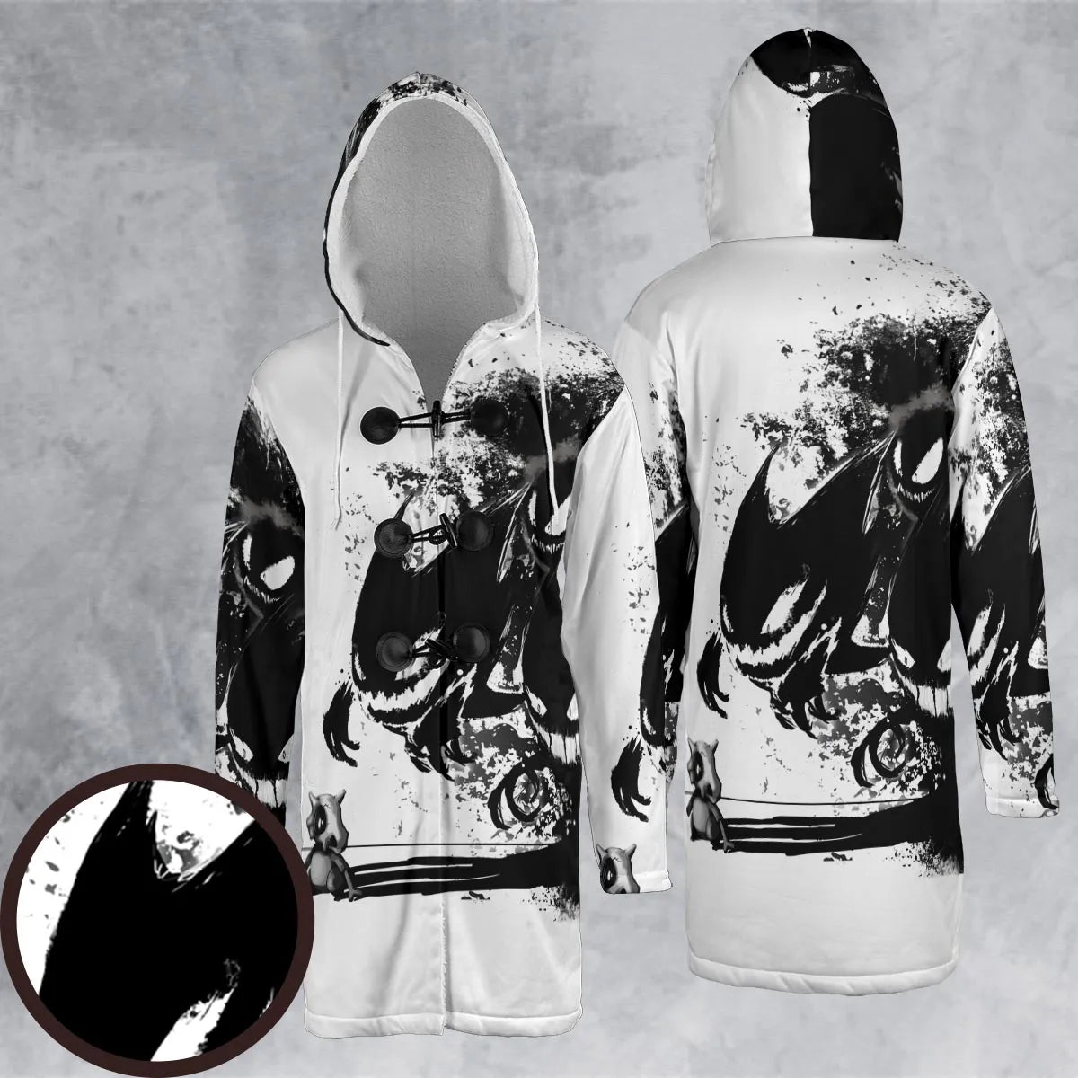 Hooded Cloak Coat - FUQ4STQK