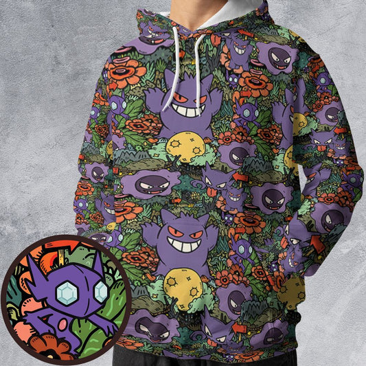 All-over Print Hoodie - VHDS6CSR -  - 1
