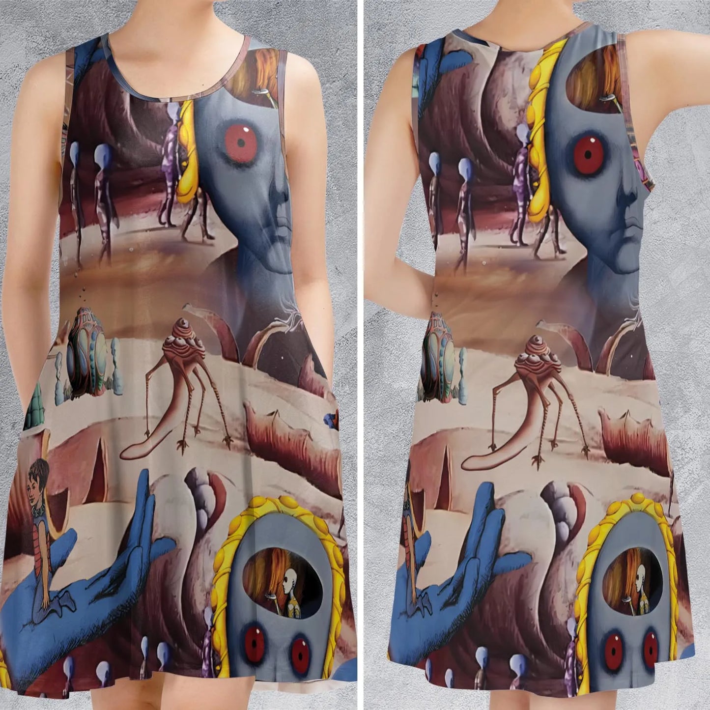 Sleeveless Dress - Q3NTZ7J1