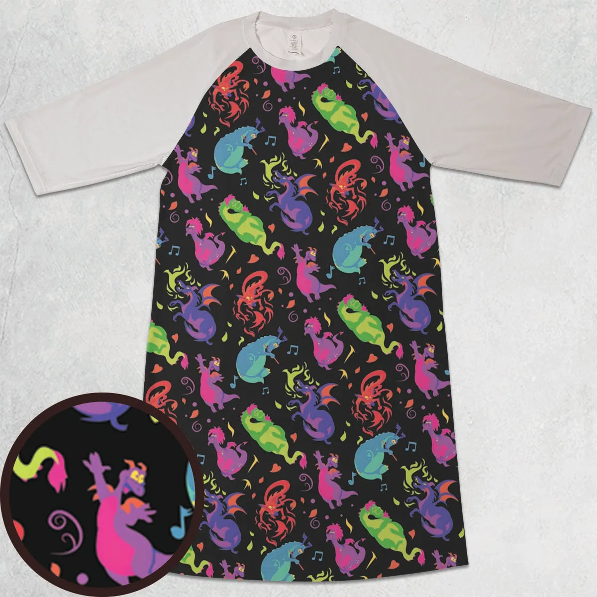 3/4 Sleeve Raglan Dress - PX29FRE9