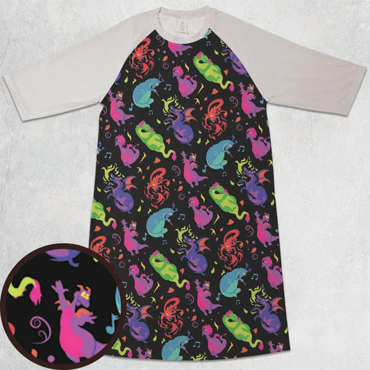 3/4 Sleeve Raglan Dress - PX29FRE9