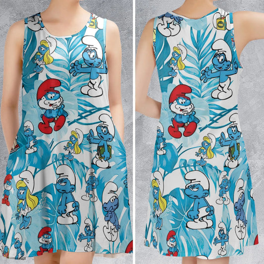 Sleeveless Dress - YE94DFHY