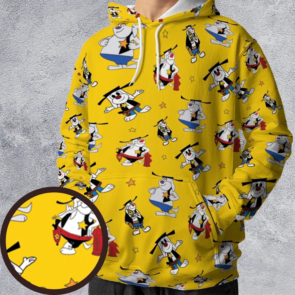 All-over Print Hoodie - H7CK2TKY