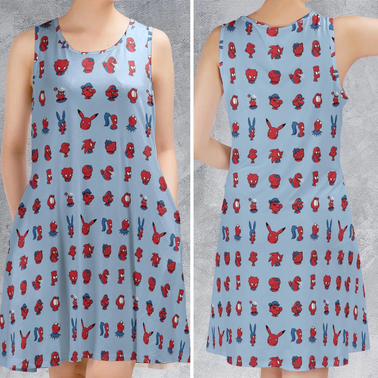 Sleeveless Dress - CNUQTTVR