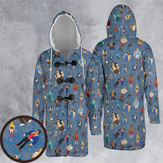 Hooded Cloak Coat - XBSFBU53