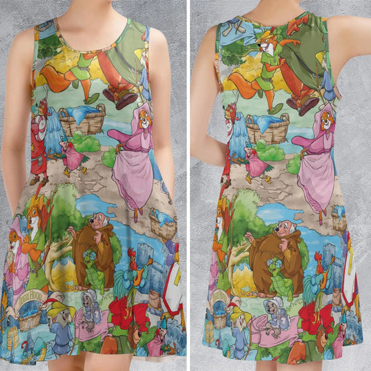 Sleeveless Dress - RR5DHYNW
