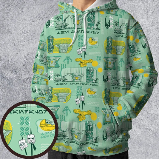 All-over Print Hoodie - 23H1ZJHN