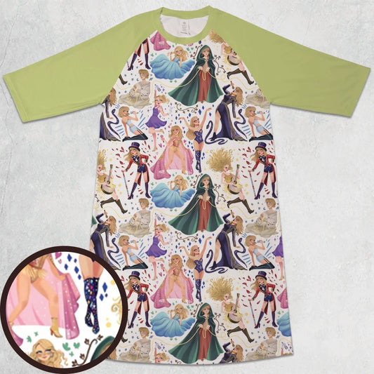 3/4 Sleeve Raglan Dress - VMKC6C2T
