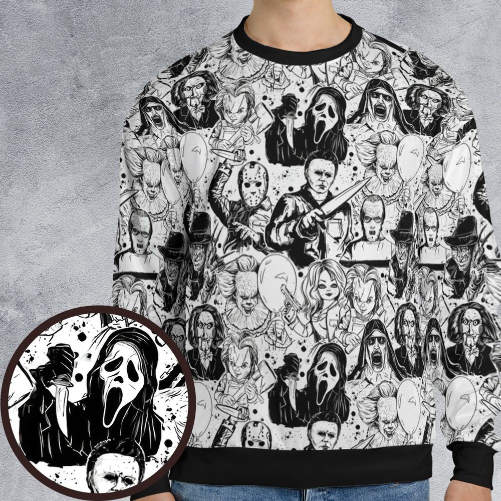 All-over Print Sweatshirt - ALY3DXWB -  - 1