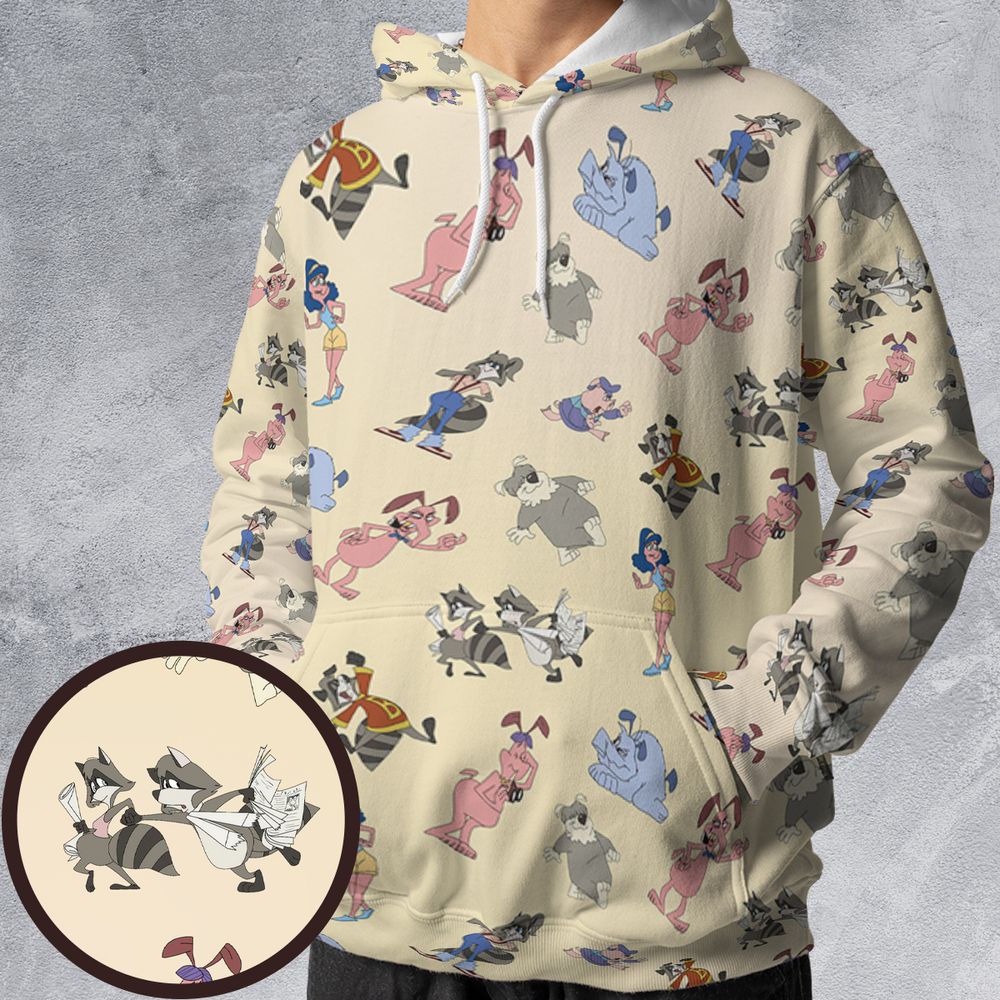 All-over Print Hoodie - SNLNBFUZ -  - 1