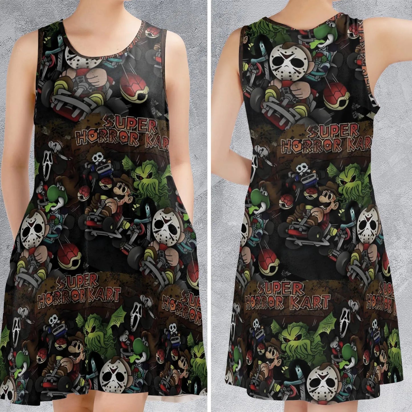 Sleeveless Dress - AY95PFHE