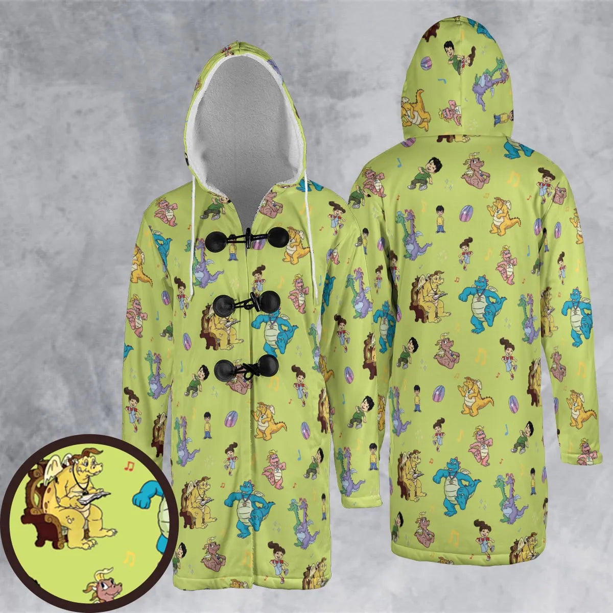 Hooded Cloak Coat - 96PTGTB7