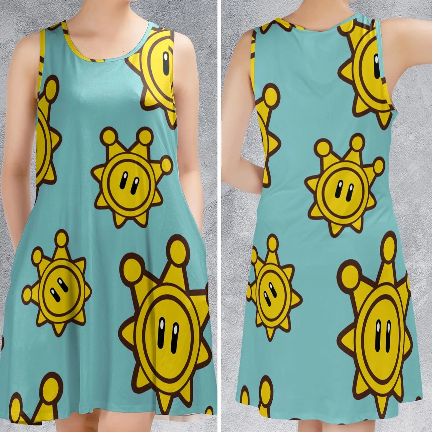 Sleeveless Dress - RJGJWDSA
