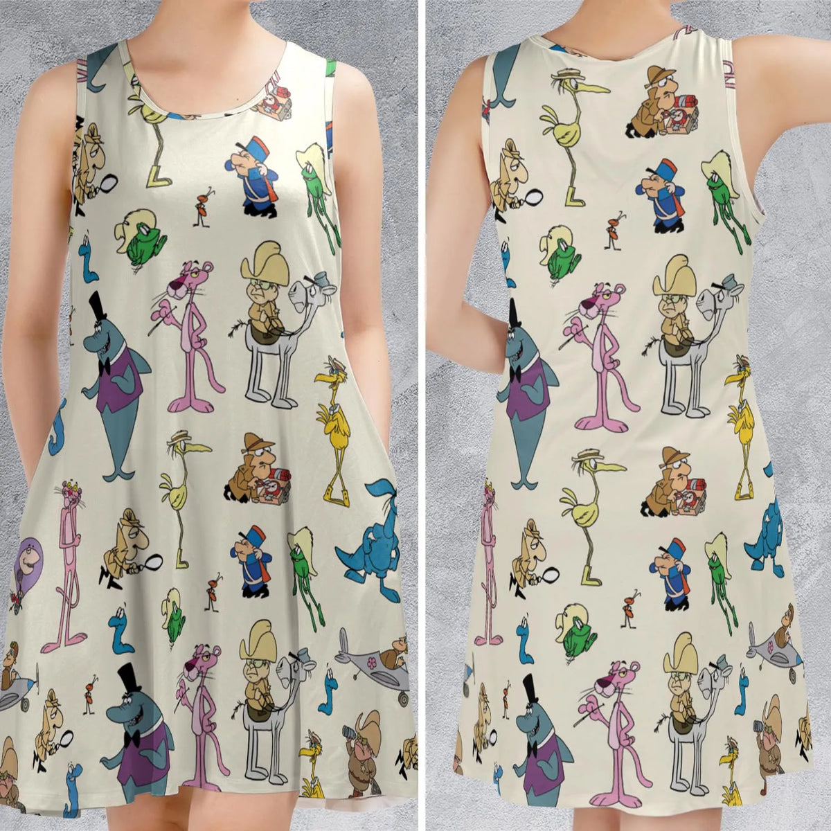 Sleeveless Dress - QZSTREYV