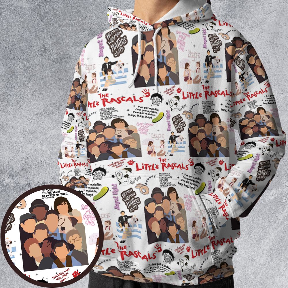 All-over Print Hoodie - RXU6CXEK -  - 1