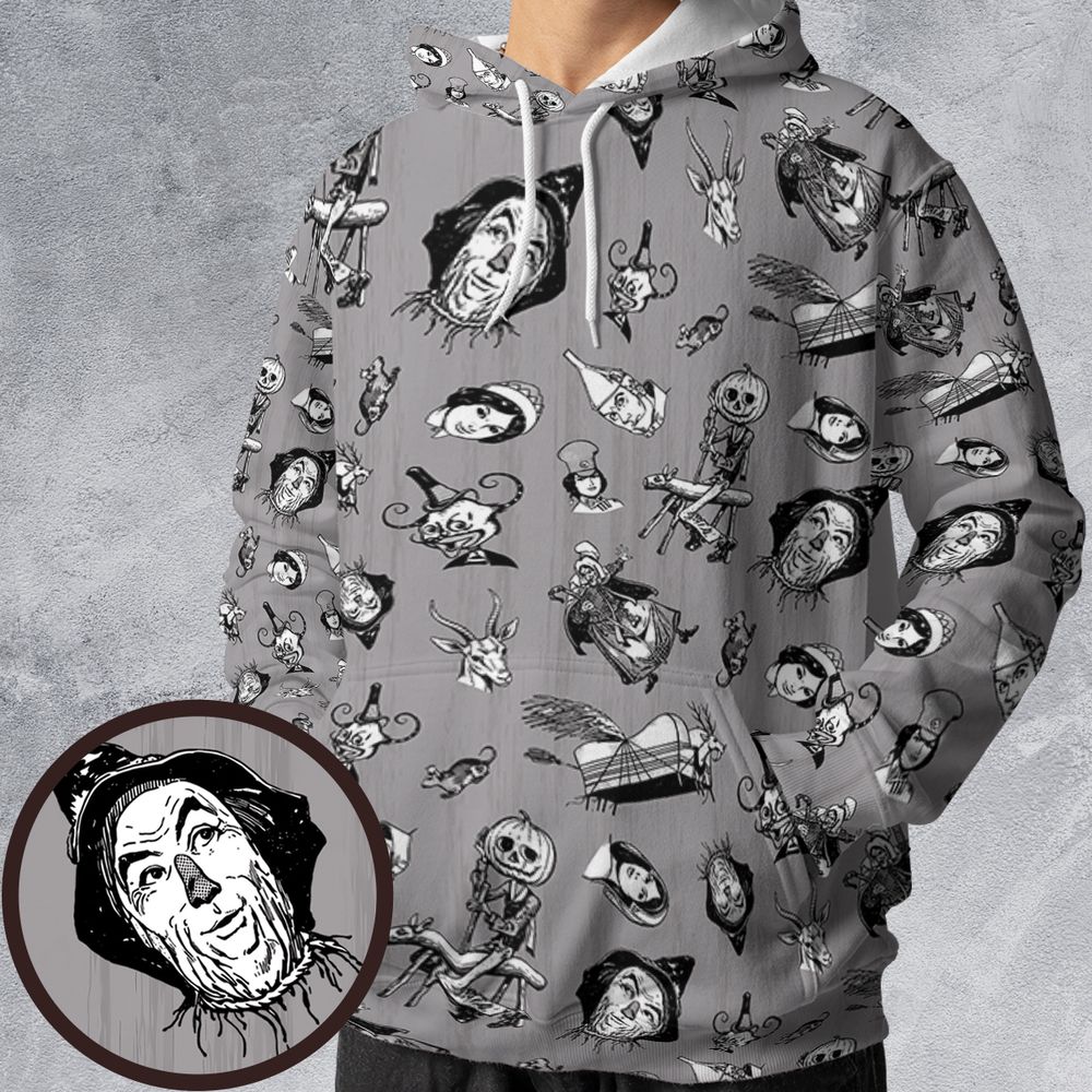 All-over Print Hoodie - YMRSW23M -  - 1