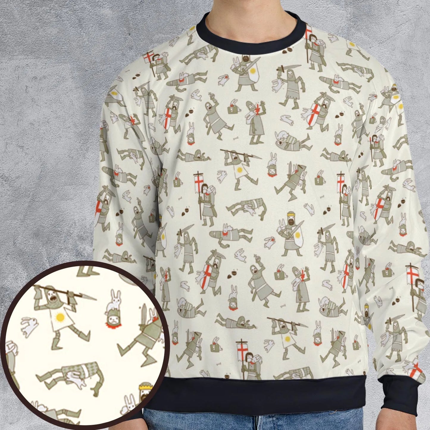 All-over Print Sweatshirt - W39H4ESY