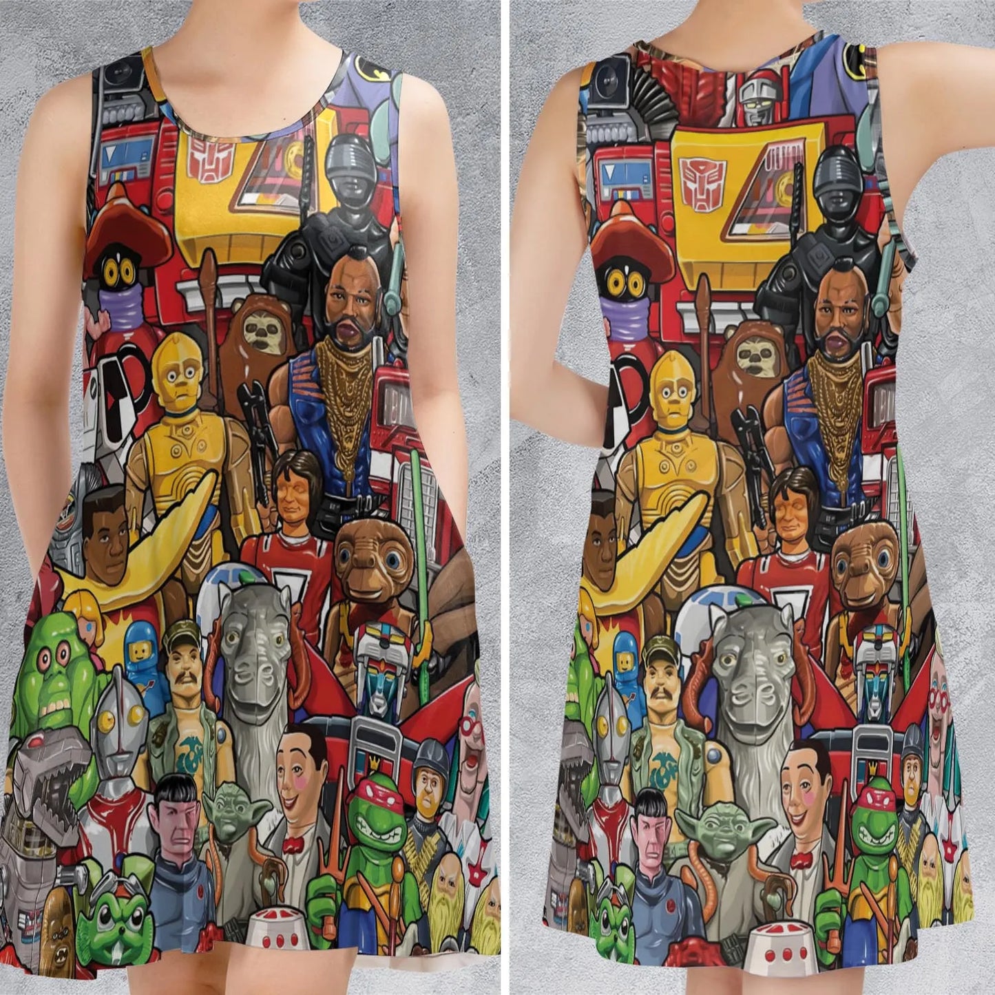 Sleeveless Dress - Q71DC54P