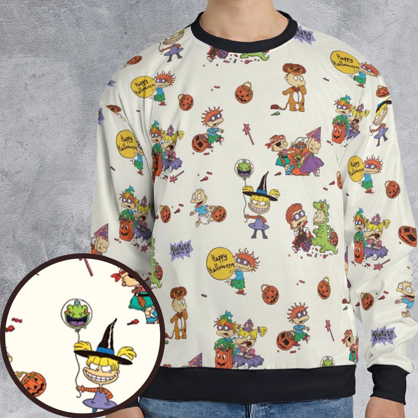 All-over Print Sweatshirt - YMKNGMWN