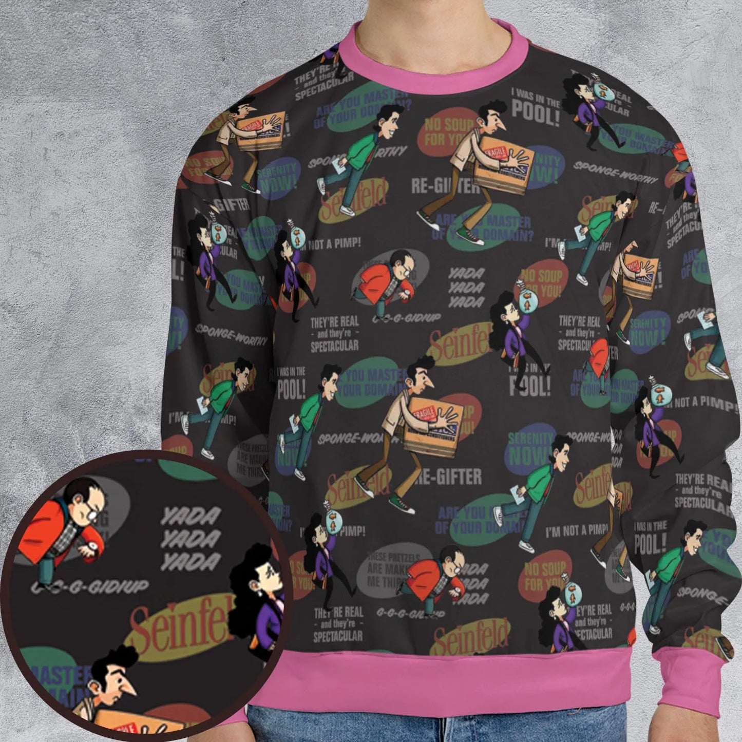All-over Print Sweatshirt - DCBQFUQ6
